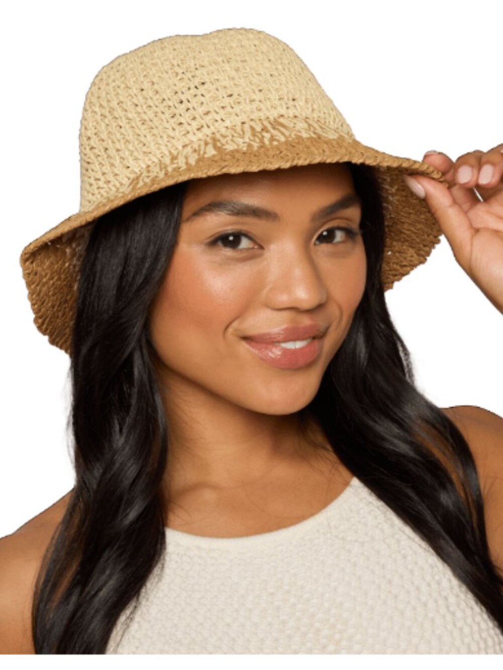 Eugenia Kim Straw Bucket Hat